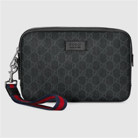 bolsa gucci negra hombre|Bolso para hombre GG Black inGG Supreme .